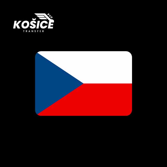 Vlajka Česka pre cover produktu privátny transfer